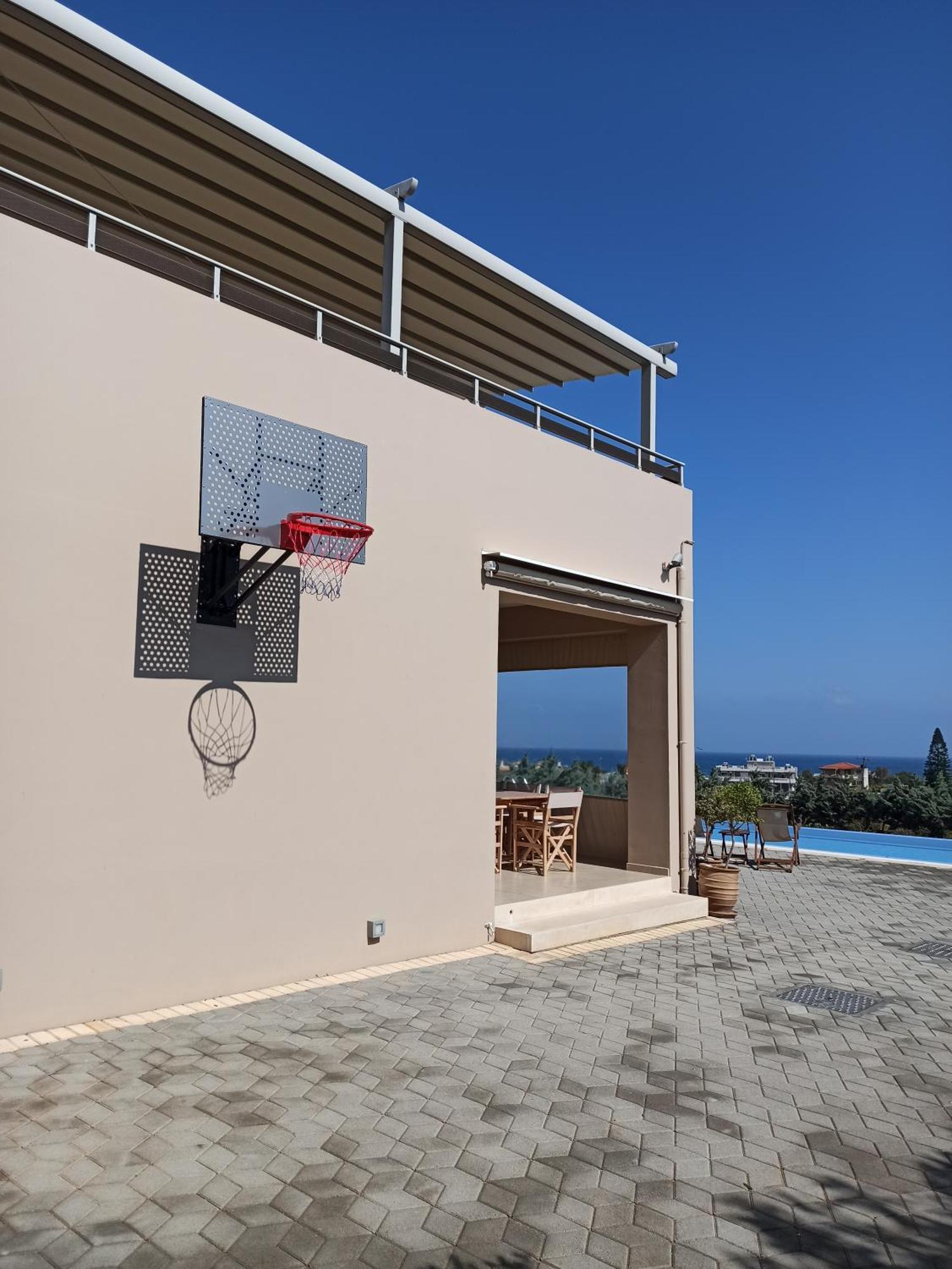 Four Seasons Private Villa - Seaview - Big Heated Pool - Gym - Sport Activities กูเวส ภายนอก รูปภาพ