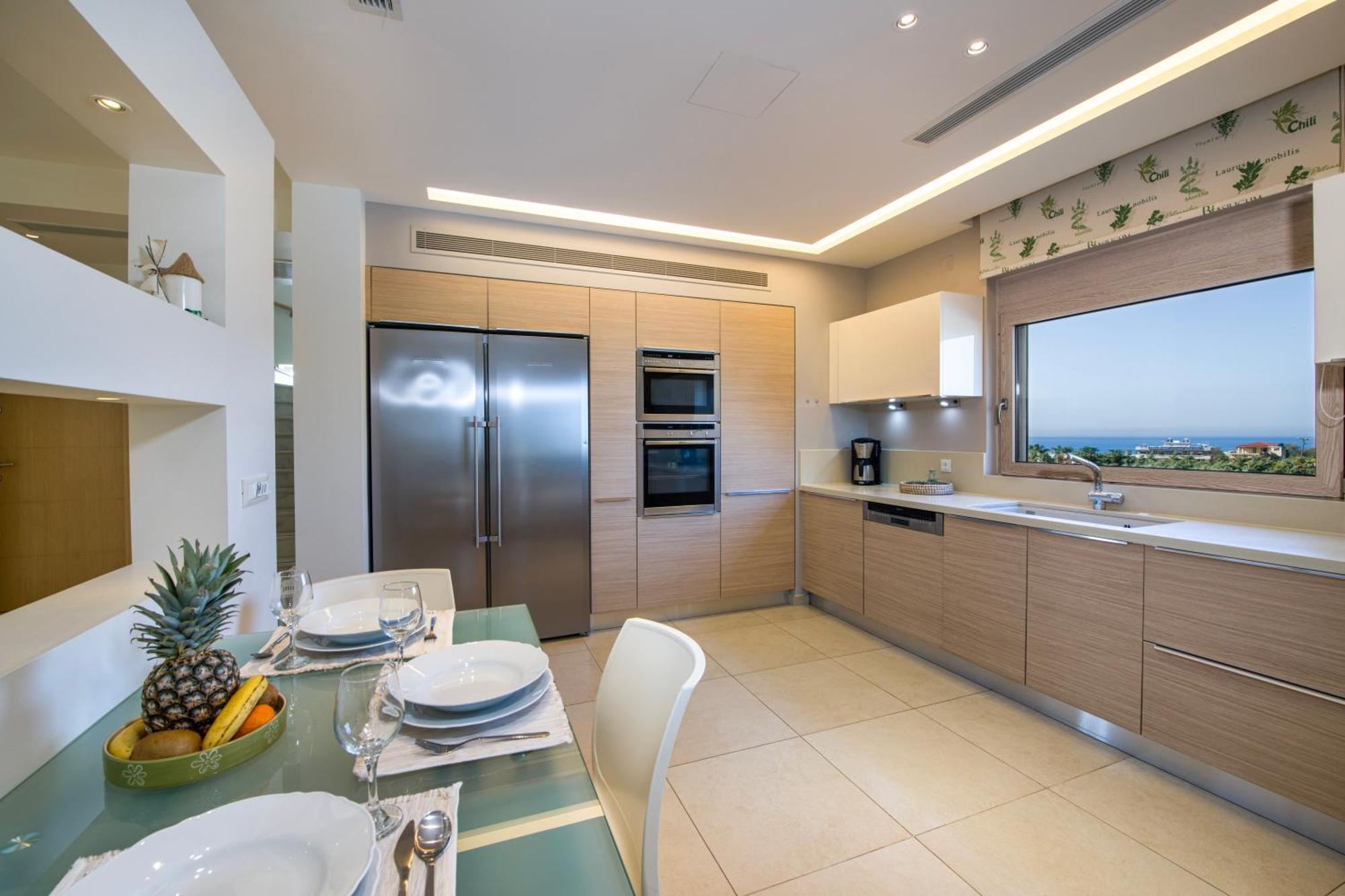 Four Seasons Private Villa - Seaview - Big Heated Pool - Gym - Sport Activities กูเวส ภายนอก รูปภาพ