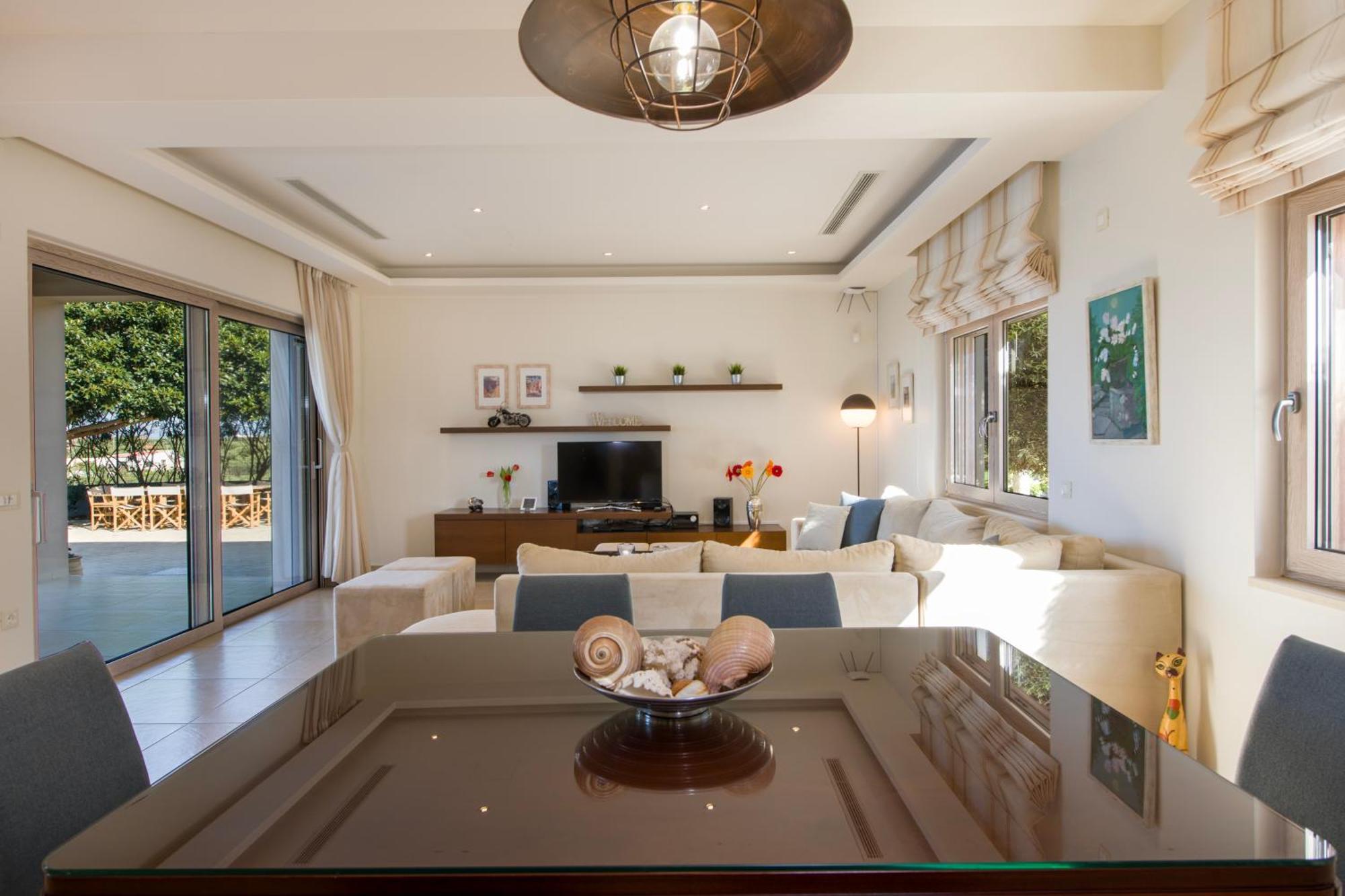 Four Seasons Private Villa - Seaview - Big Heated Pool - Gym - Sport Activities กูเวส ภายนอก รูปภาพ