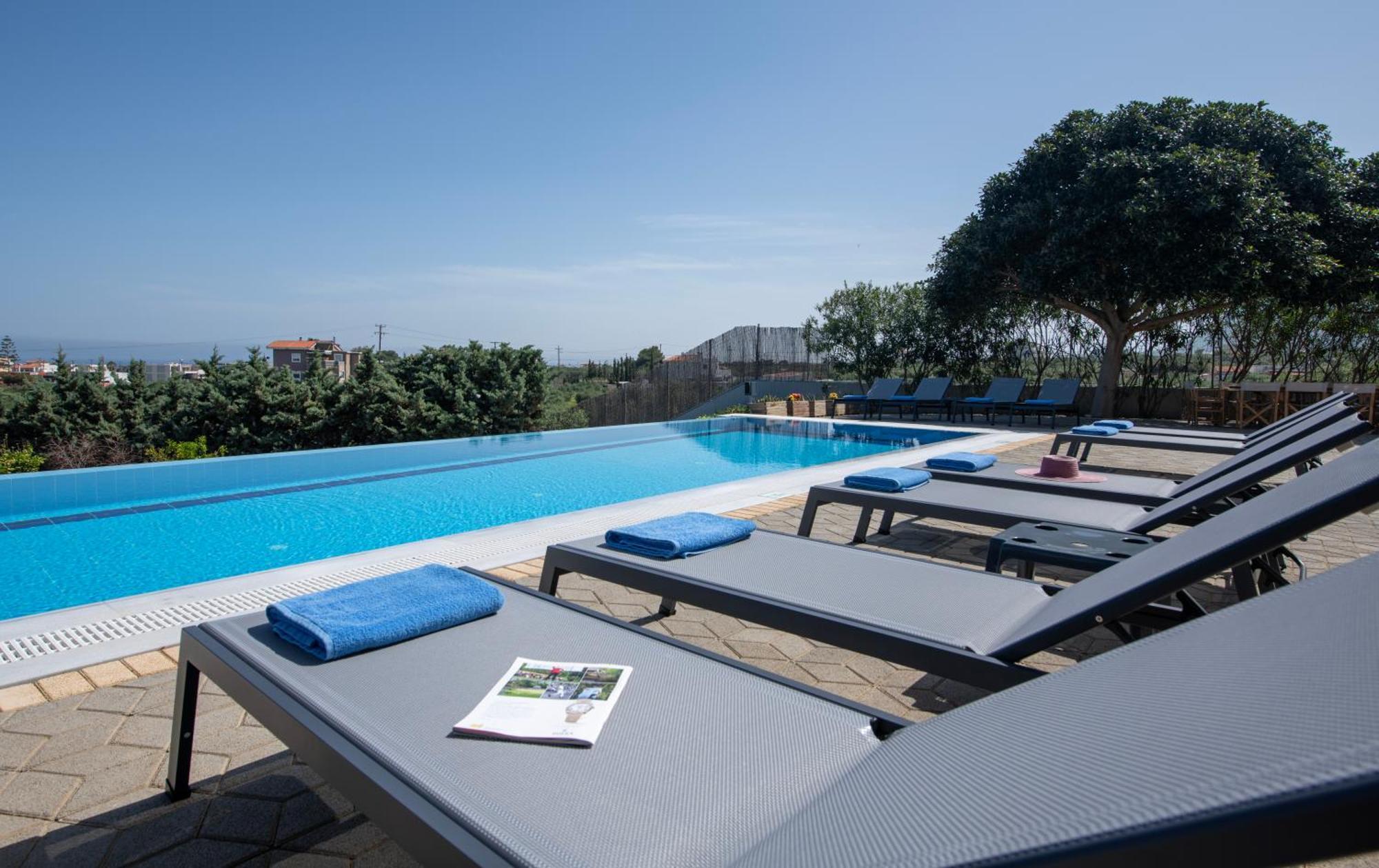 Four Seasons Private Villa - Seaview - Big Heated Pool - Gym - Sport Activities กูเวส ภายนอก รูปภาพ